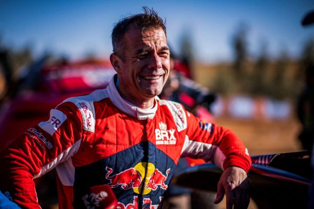 Sébastien Loeb court au Dakar avec Munter Drive, il est deuxième au classement.