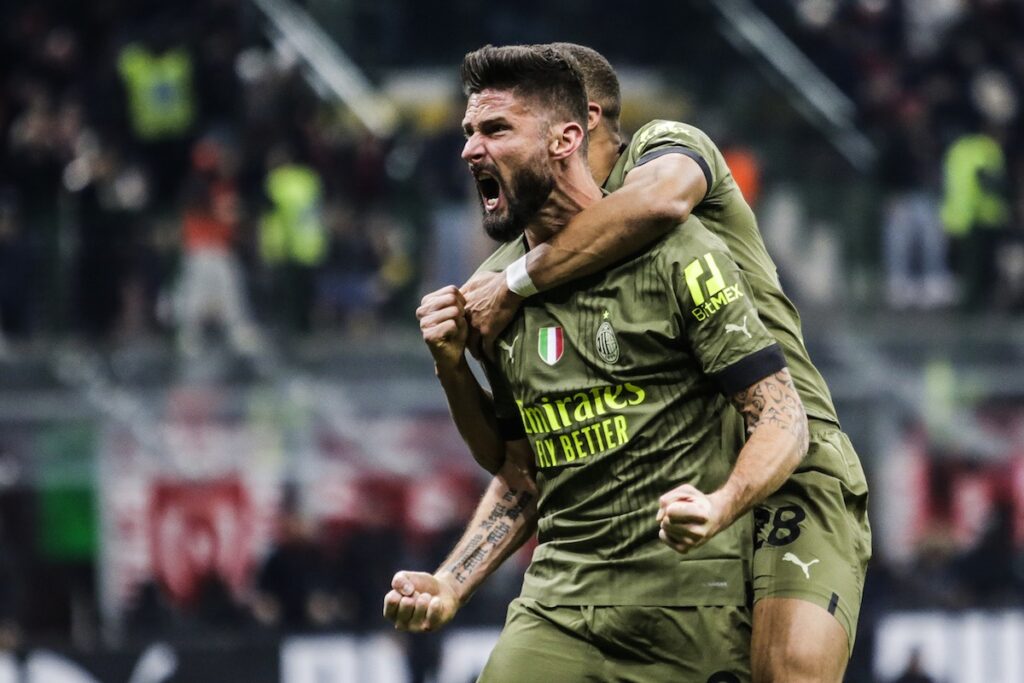 Tour d’Europe : Giroud réveille Milan, Arsenal encore freiné