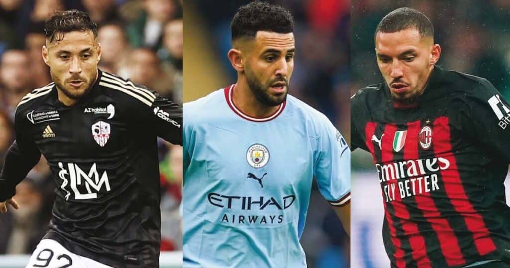 Mahrez, Bennacer, Belaïli… Le TOP 10 des joueurs algériens en activité