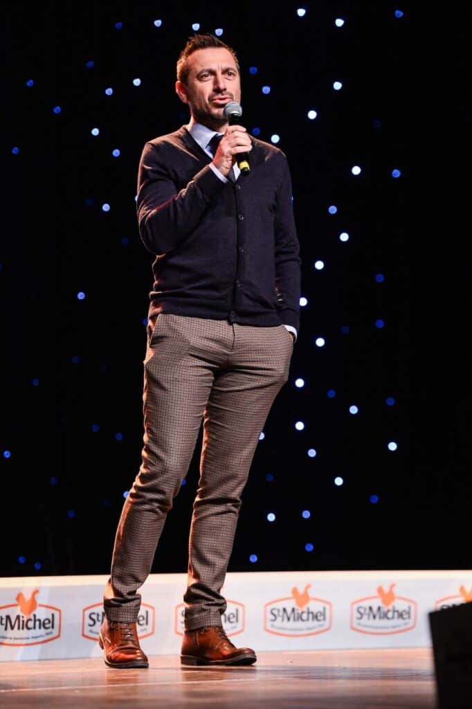 Cyril Saugrain ancien coureur de Saint-Michel.