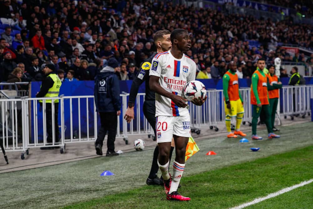 Saël Kumbedi (OL) : “Je fais quelques erreurs”