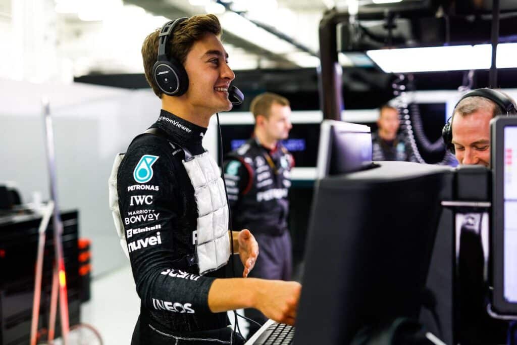 Russell toujours avec Mercedes.