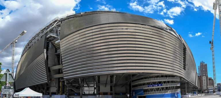 Le Real Madrid devrait avoir fini les travaux d'1 milliard d'euros du Santiago Bernabéu en 2024.