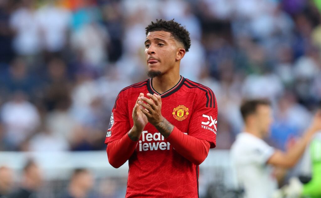 EXCLU : Jadon Sancho (Manchester United) pourrait être prêté à Nice !