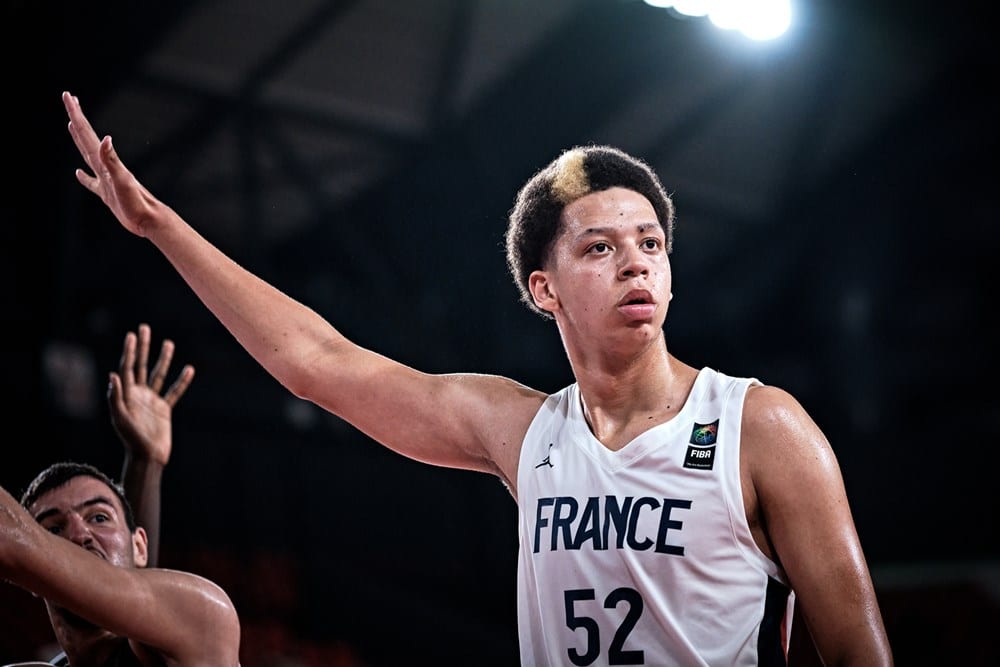 Zacharie Perrin avec Antibes en Pro B.