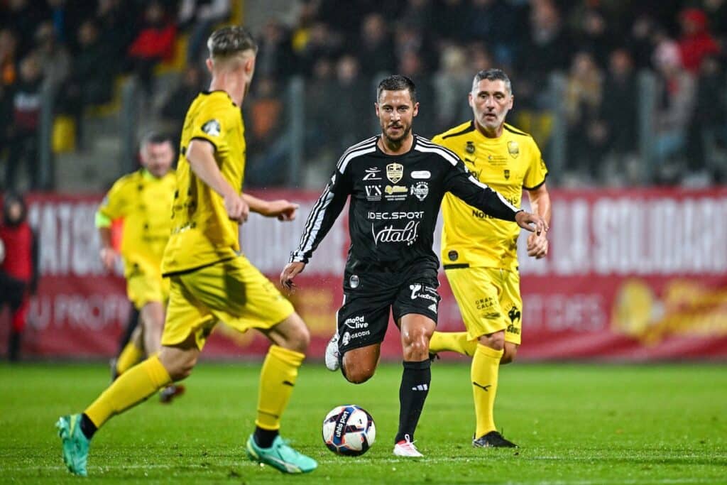 Document exceptionnel : Eden Hazard a rejoué avec le Variétés, la vidéo ici