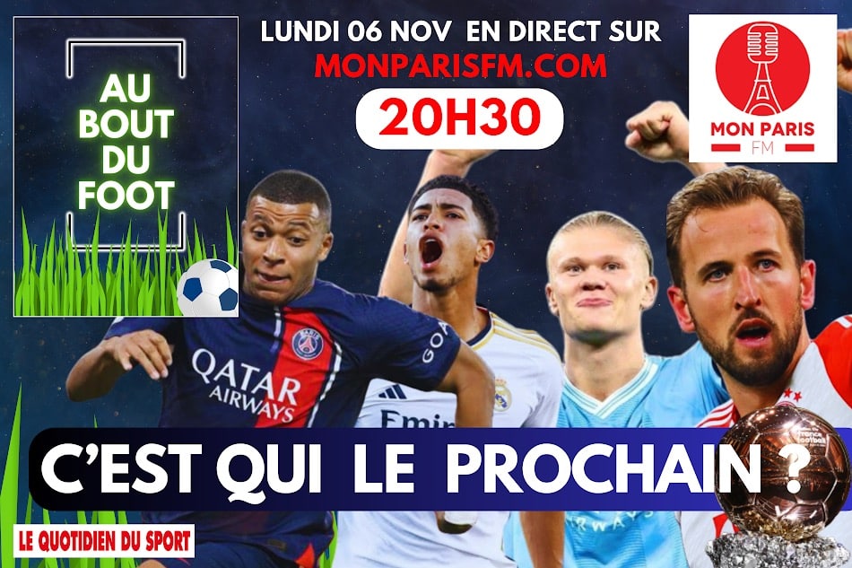 Messi, Ballon d’Or, Mbappé, OM… AU BOUT DU FOOT, le talk show qui vous dit tout !