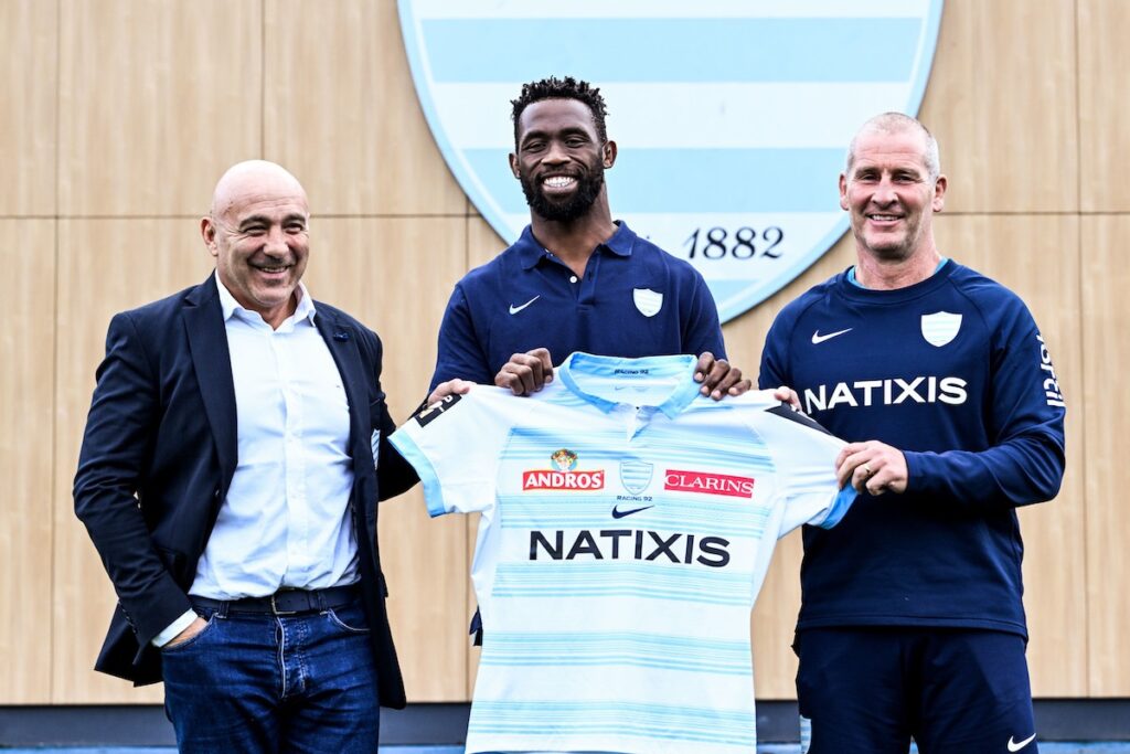 Laurent Travers : « Siya Kolisi veut marquer de son empreinte l’histoire du Racing 92 »