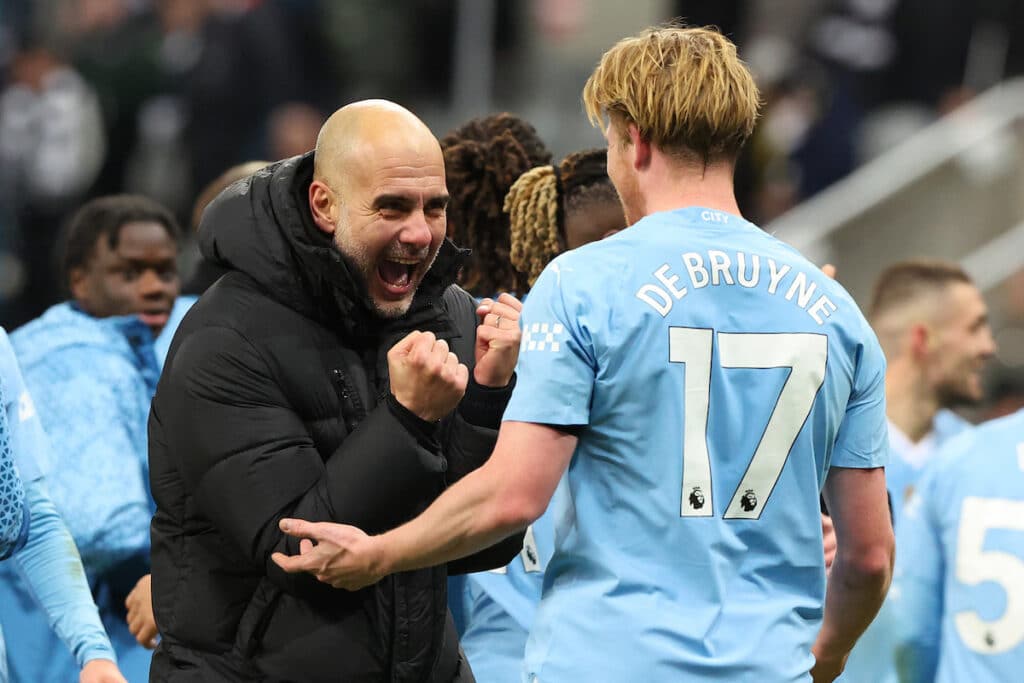 TOUR D’EUROPE : le grand retour de De Bruyne (Manchester City), Giroud (Milan AC) et Thuram (Inter) buteurs