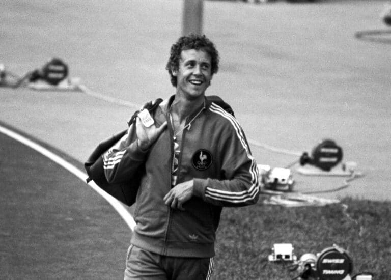 Guy Drut, champion olympique de voile en 1988.