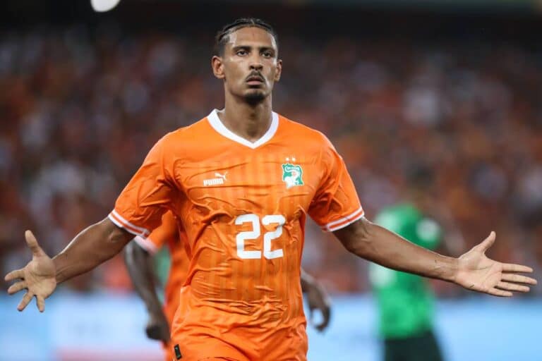 Sebastien Haller avec la Côte d'Ivoire, remporte la CAN 2024.