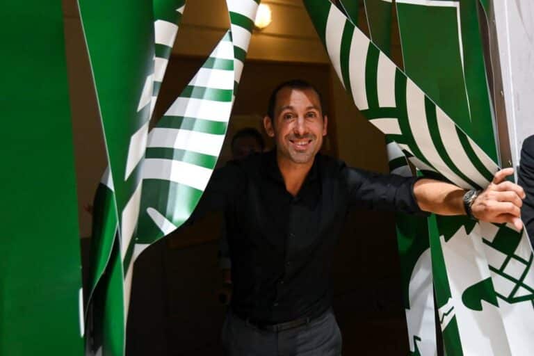 Michael Guigou, ancien joueur de l'équipe de france olympique.