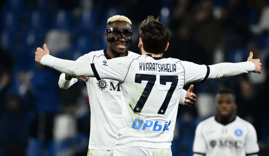 Transfert : le PSG prêt à mettre 200 millions pour la paire Osimhen  – Kvaratskhelia (Naples) !
