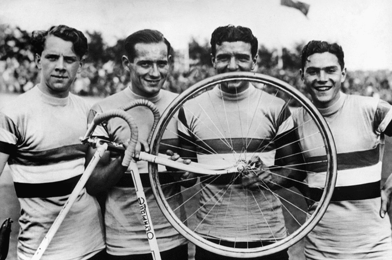 Robert Charpentier a impressionné sur les routes et la piste en 1936 lors des JO.