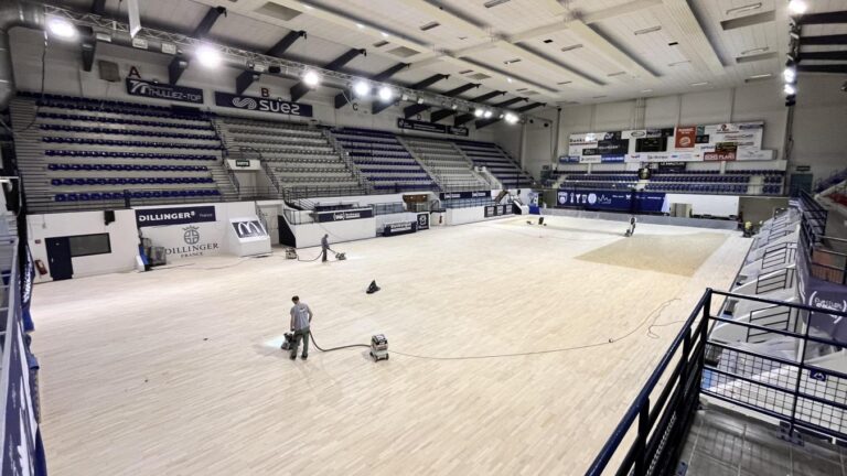 La salle Dewerdt de Dunkerque accueille le basket et le hand.