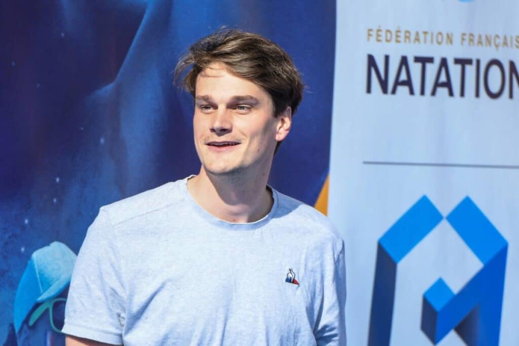 Yannick Agnel champion olympique en 2012.