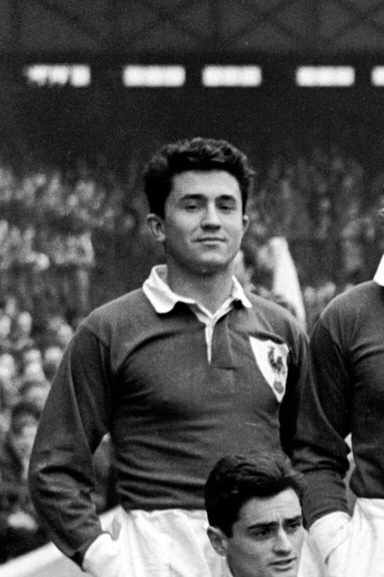 Lucien Mias, fabuleux joueur de rugby des années 1960.