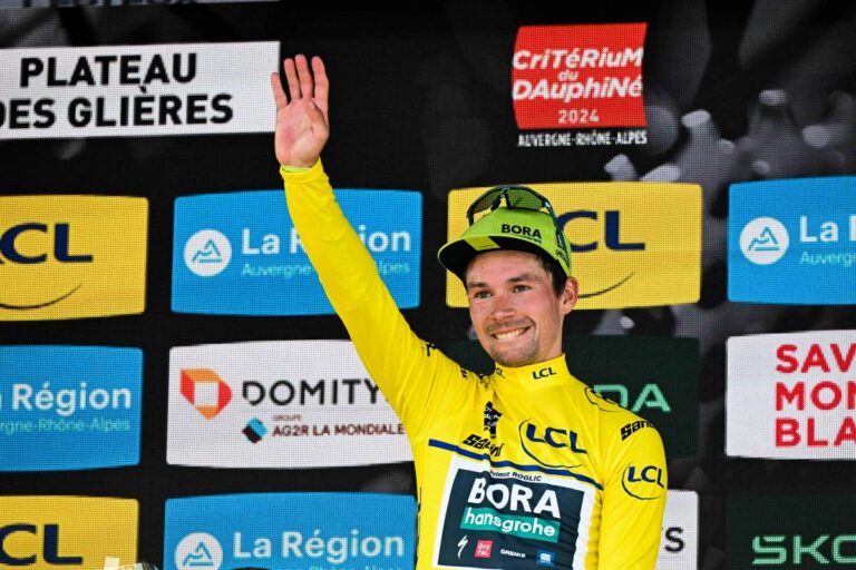 Primoz Roglic débute sa saison 2024 sur le Tour de France.
