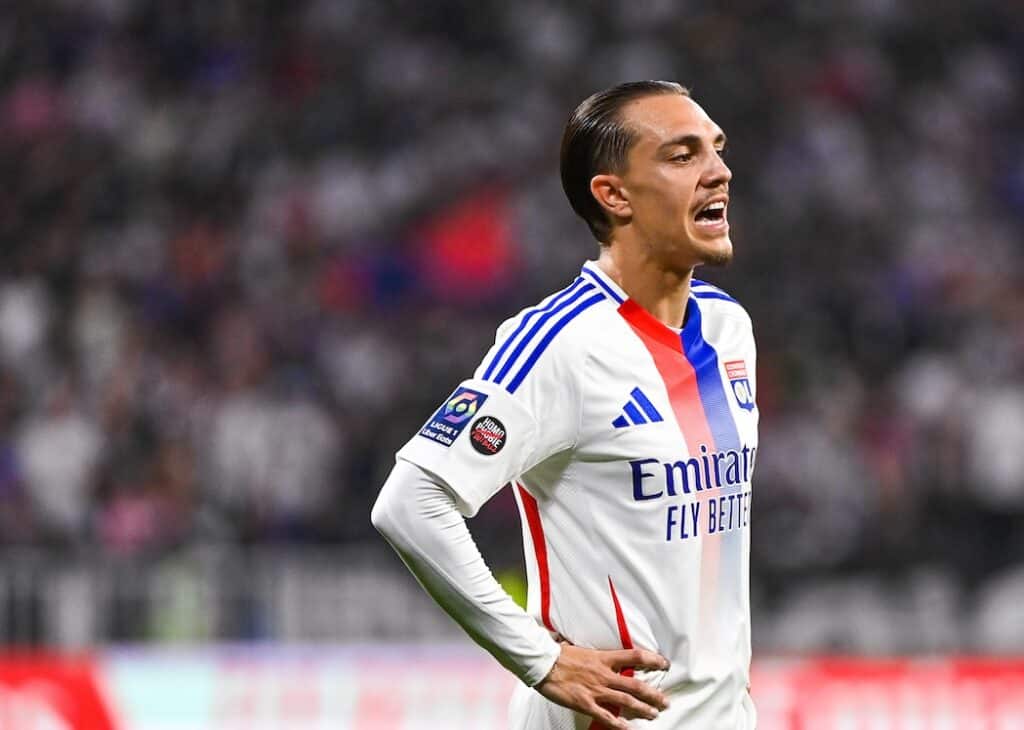 Maxence Caqueret (Lyon), sur sa position sur le terrain : « Je peux être plus performant en tant que relayeur »