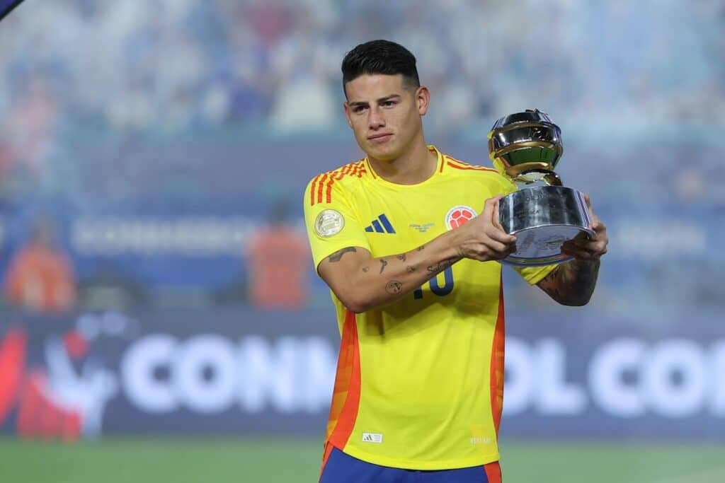 Meilleur joueur de la Copa América, James Rodriguez pourrait faire son retour en Europe