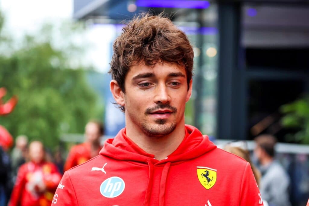 Charles Leclerc sera en pôle du GP de Belgique, une première depuis deux mois.