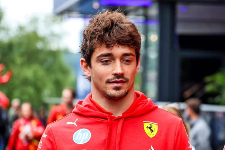 Charles Leclerc sera en pôle du GP de Belgique, une première depuis deux mois.
