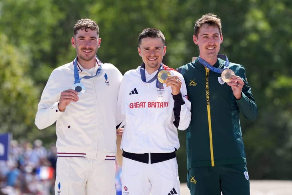 Koretzky en argent alors que l'or lui tendait les bras.