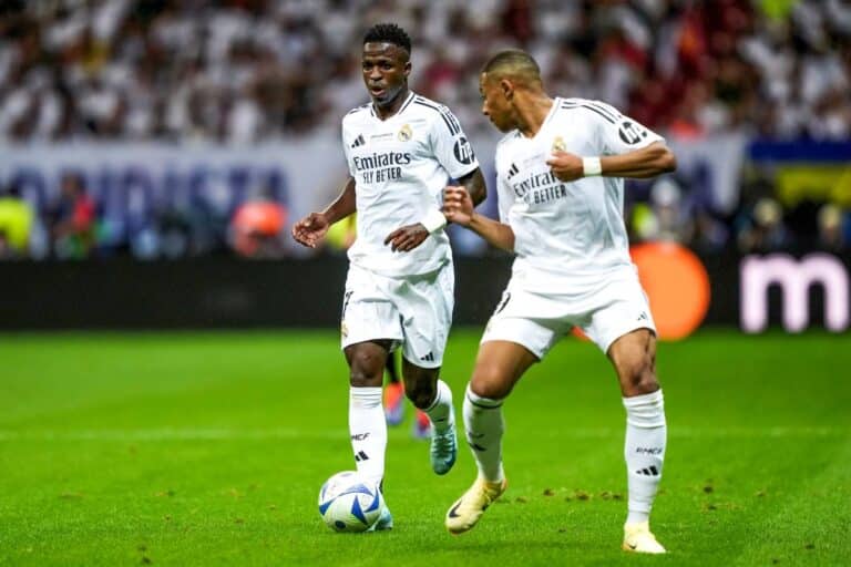 Mbappé et Vinicius le duo gagnant du Real Madrid.