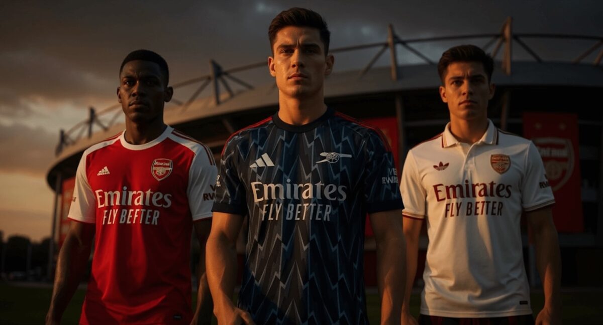 Arsenal 2025-2026 : tout savoir sur les nouveaux maillots officiels
