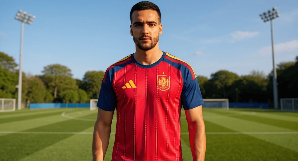 Coupe du Monde 2026 : les nouveaux maillots de l’équipe d’Espagne font déjà sensation