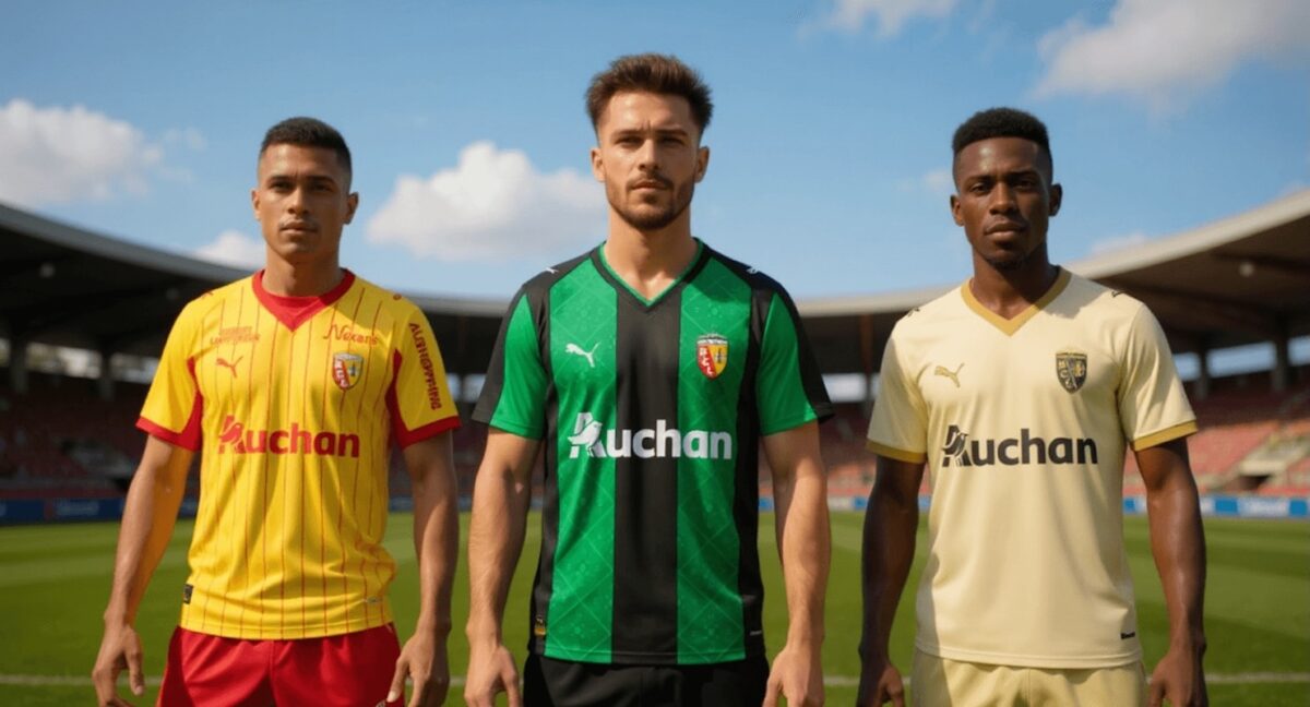 RC Lens : quelles nouveautés pour les maillots officiels 2025-2026 ?